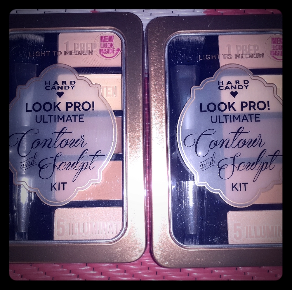 Hard candy look pro ultimate contour & sculpt kit